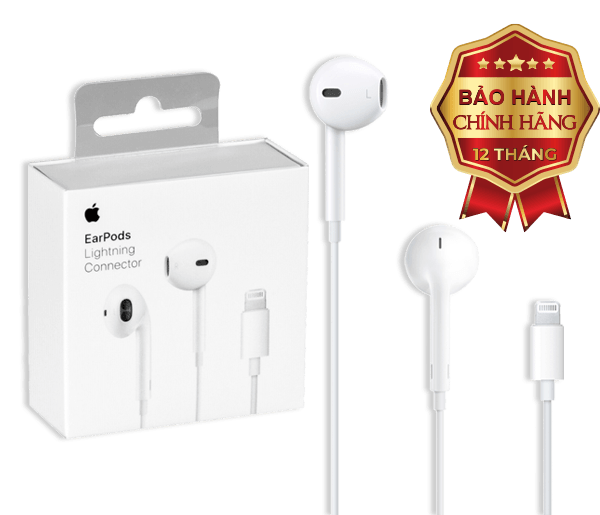 Tai nghe Apple EarPods Lightning Chính hãng mới 100% - SieuBanRe